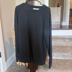 Old Navy Black Crewneck Sweater Classic Knit